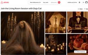 Airbnb's Living Room Session with Doja Cat